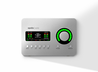 Universal Audio Apollo SOLO USB i gruppen Live & Studio / Studio / Ljudkort hos Musikanten i Ume AB (UAAPTSOLOUSB)