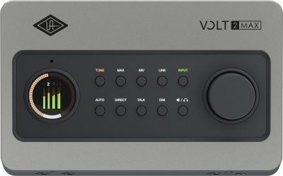 Universal Audio Volt 2 Max USB-ljudkort för musikproduktion och inspelning