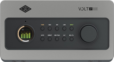Universal Audio Volt 4P Max USB-ljudkort med fyra mikrofonförstärkare