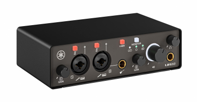 Yamaha UR22 MK3 - Black i gruppen Live & Studio / Studio / Ljudkort hos Musikanten i Ume AB (VHX7690)