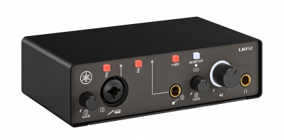Yamaha UR12 MK3 - black i gruppen Live & Studio / Studio / Ljudkort hos Musikanten i Ume AB (VHX7740)