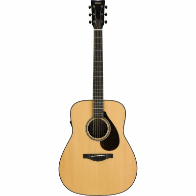 Yamaha FG7 RX elektroakustisk dreadnoughtgitarr i Natural