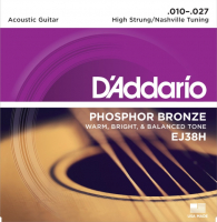 DAddario EJ38H 10-27 [High Strung/Nashville]