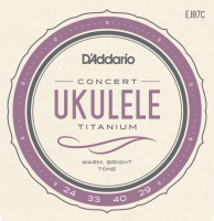 DAddario EJ87C Concert Ukulelestrngar