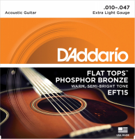 DAddario EFT15 Flat Tops