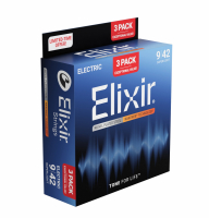 Elixir NWESL 9-42 Nanoweb [3-pack]