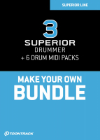 Toontrack Superior Drummer 3 MIDI Edition - Download
