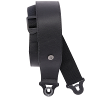 DAddario 25BAL00 Comfort Leather Strap Autolock - Black
