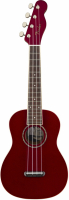 Fender Zuma Classic Concert Ukulele - Candy Apple Red