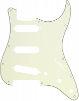 Fender Plektrumskydd SSS 11-hl - Mint Green