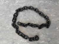 Link Chain 8mm GK8 bk 1m