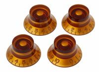 Gibson Top Hat Knobs - Vintage Amber [4-pack]