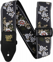 Ernie Ball 5362 Axelband - White Blossom Jacquard
