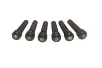 Taylor Strngstift Ebenholts m. Prlemor [6-pack]