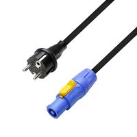 Adam Hall 8101 Powercon Strmkabel - 3m