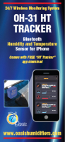 Oasis OH-31 HT Tracker for iPhone