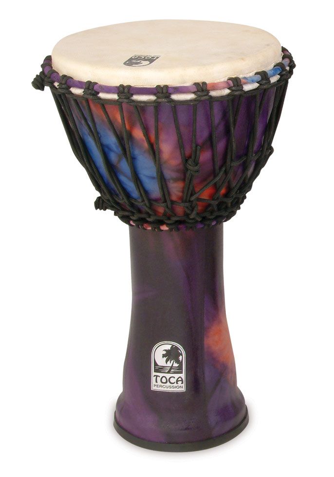 Toca SFDJ10WP Djembe 10 Woodstock Purple