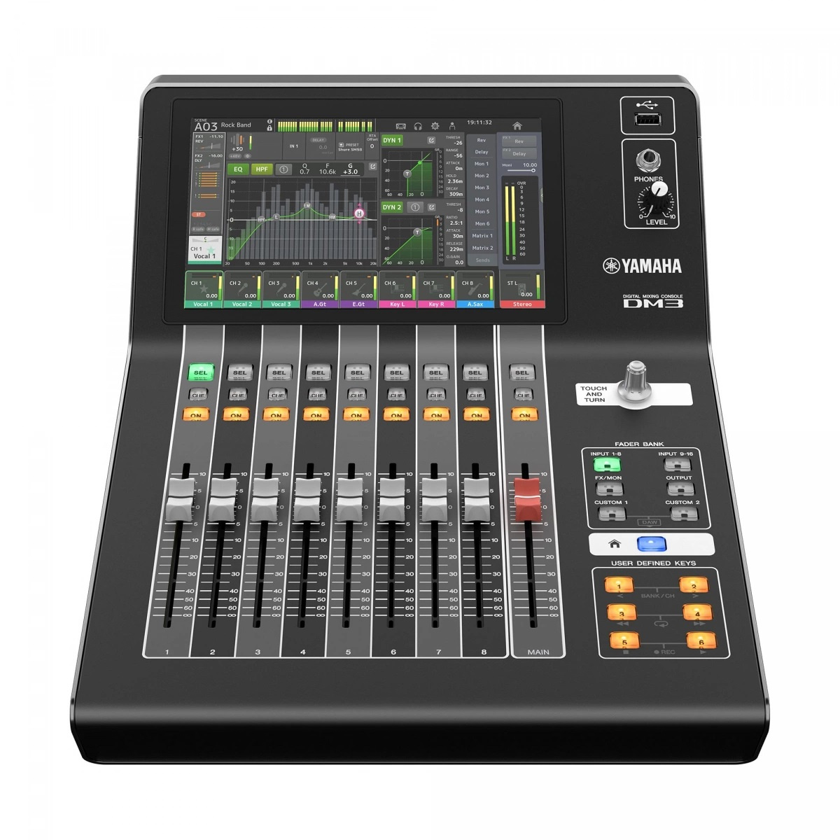 Digitalt mixerbord fr�n erk�nda Yamaha med inbyggd Dante