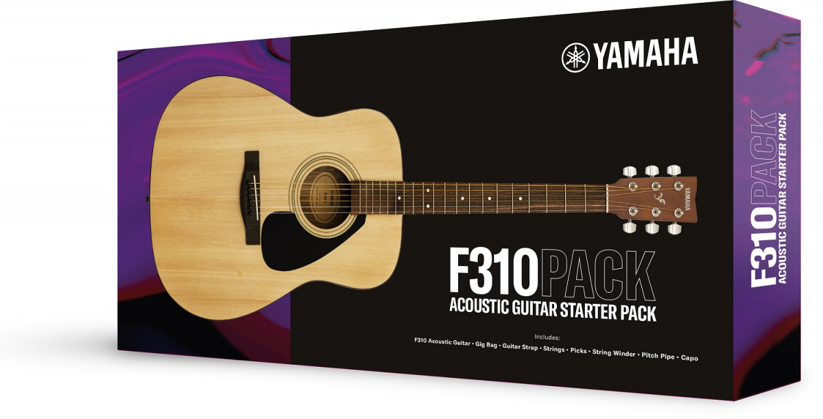 Yamaha F310PII Guitar Pack - natural