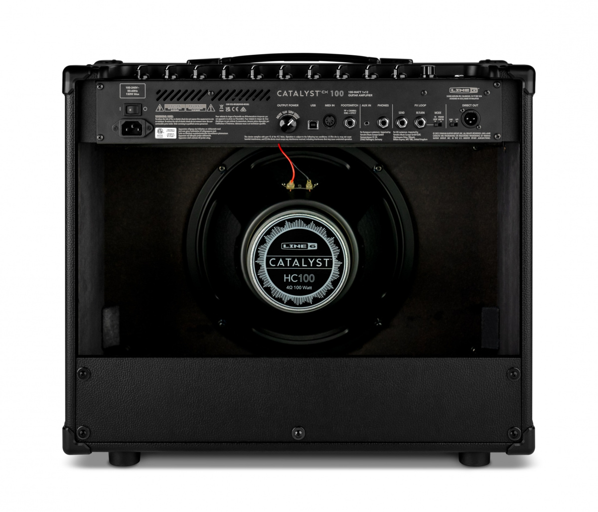 Gitarf�rst�rkare p� 100 watt fr�n erk�nda Line6.