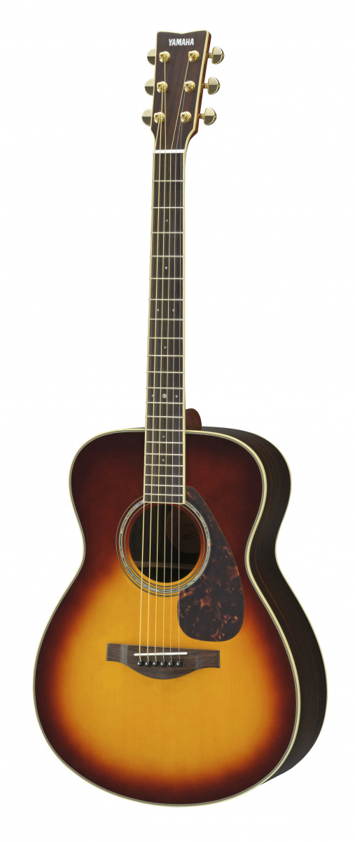 St�lstr�ngad gitarr fr�n Yamaha i snygg sunburst finish.