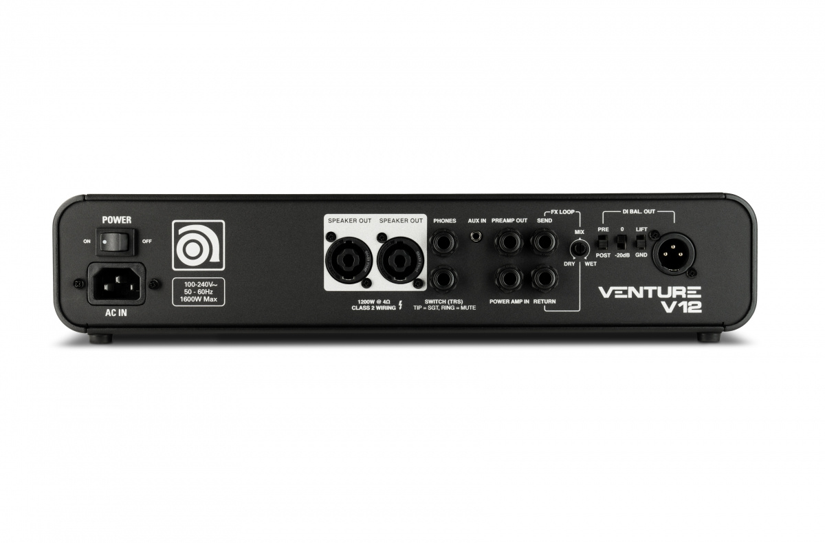 Ampeg V12 Venture Bass Head