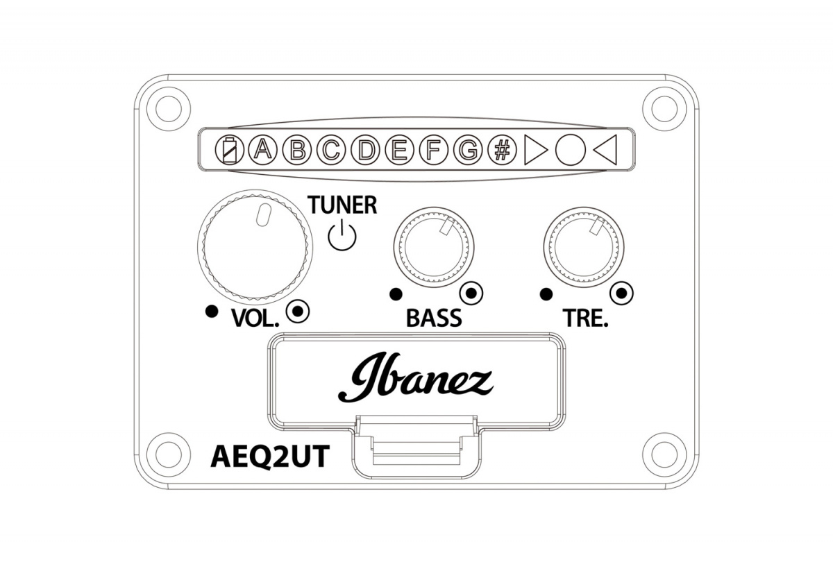 Ibanez URGT100 RG Ukulele - Sun Yellow