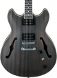 Ibanez AS53 Artcore - Transparent Black Flat Ibanez AS53 Artcore - Transparent Black Flat