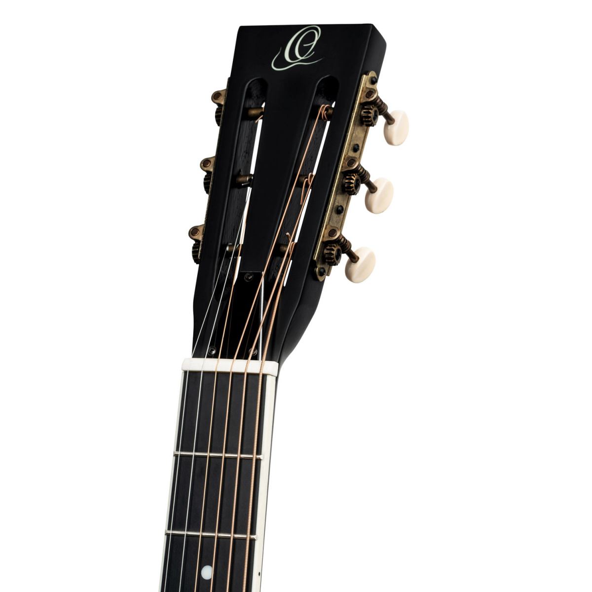 Ortega RRG40CE-DBK Resonator - Satin Black