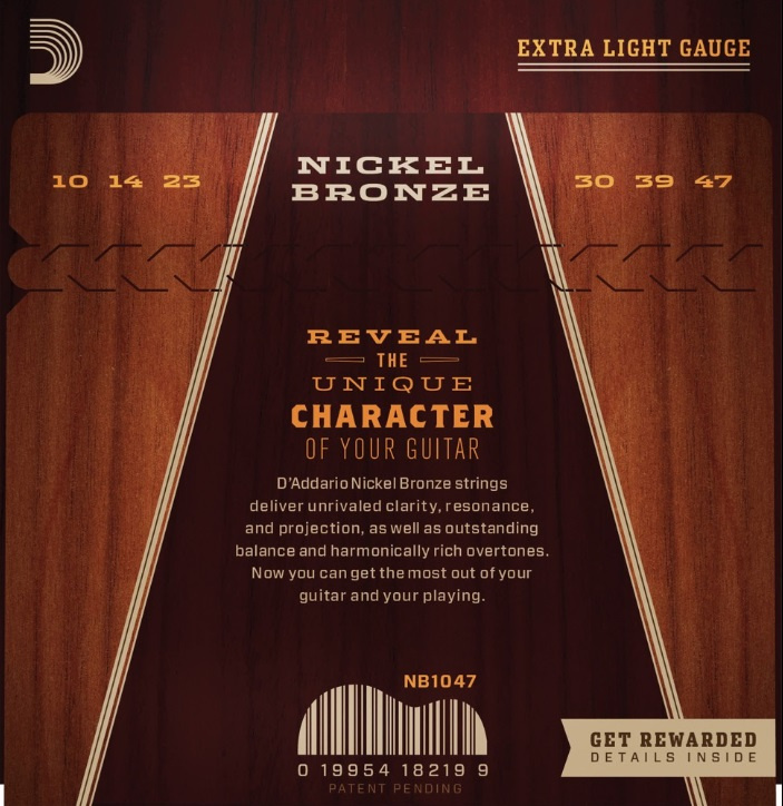 DAddario NB1047 Extra Light 10-47