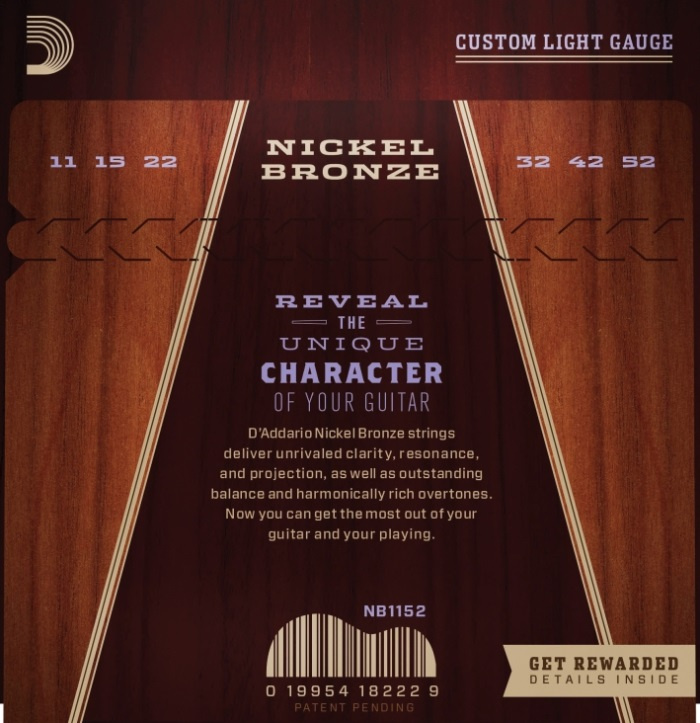 DAddario NB1152 Custom Light 11-52