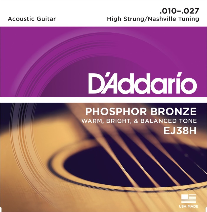 DAddario EJ38H 10-27 [High Strung/Nashville]