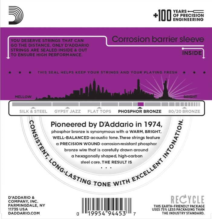 DAddario EJ38H 10-27 [High Strung/Nashville]