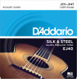 DAddario EJ40 Silk & Steel [11-47]