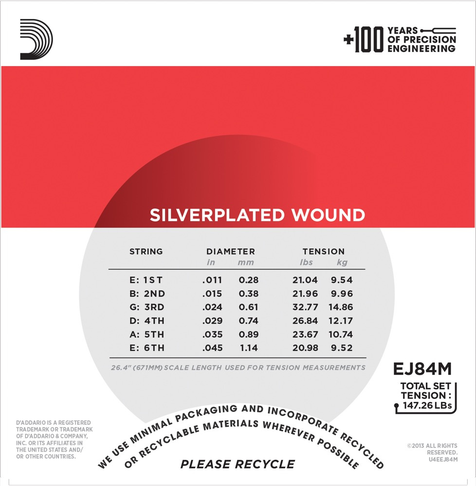 DAddario EJ84M Gypsy Jazz Str�ngar [loop-end]