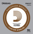 DAddario PB027 Phosphor Bronze Gitarrsträng