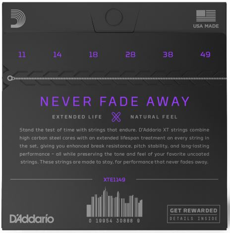 DAddario XTE1149 11-49 XT Elgitarr