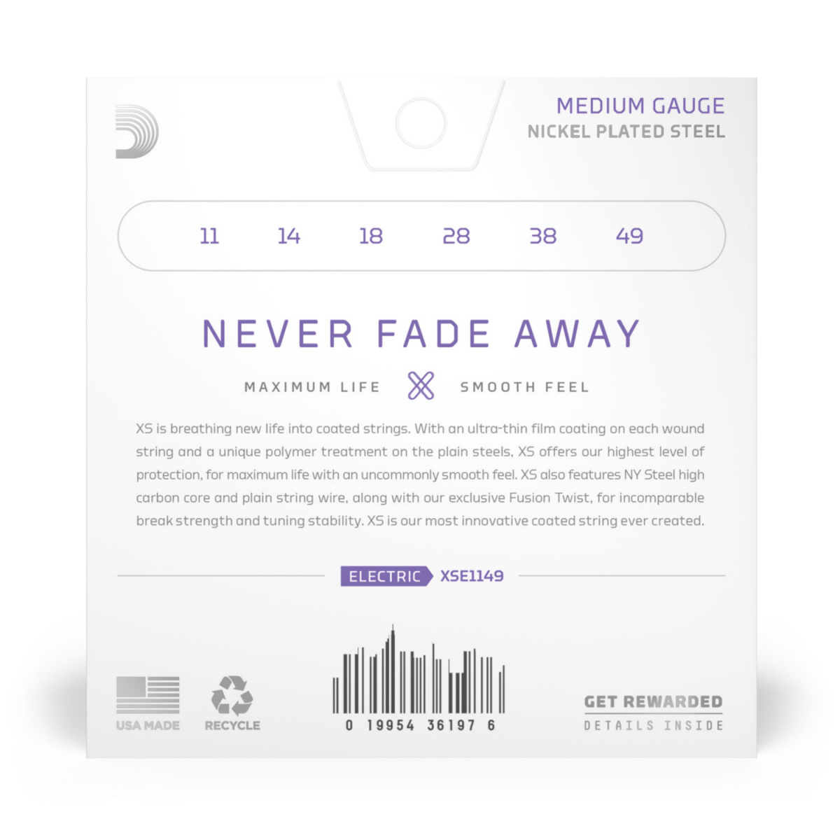 DAddario XSE1149 11-49 Electric