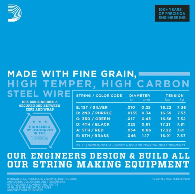 DAddario EXL110BT 10-46 [Balanced Tension]