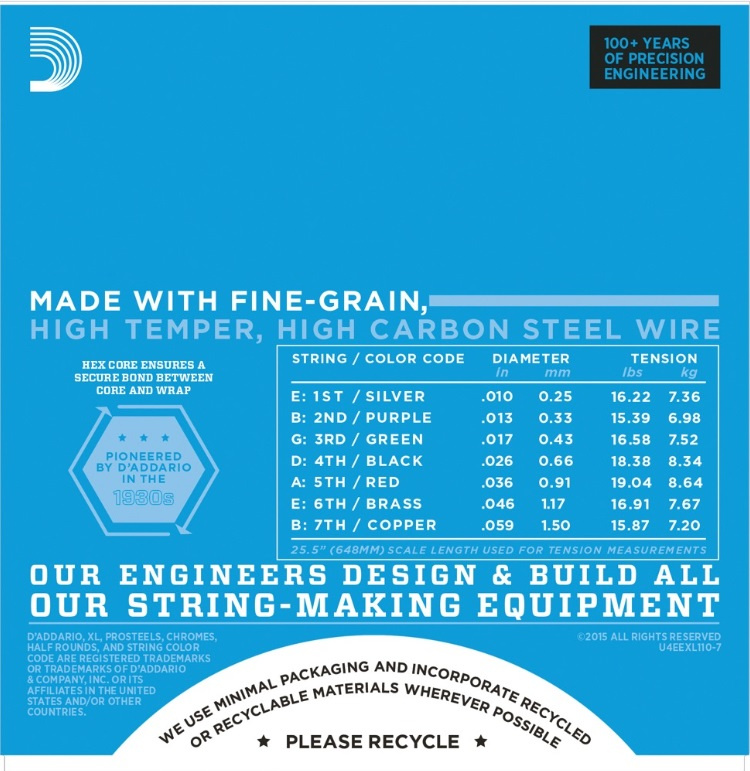 DAddario EXL110-7 10-59 [7-str]