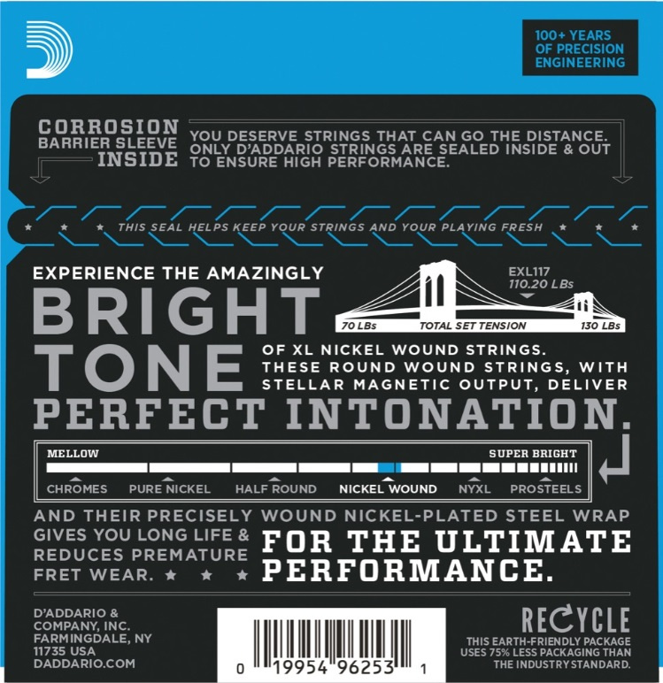 DAddario EXL117 11-56