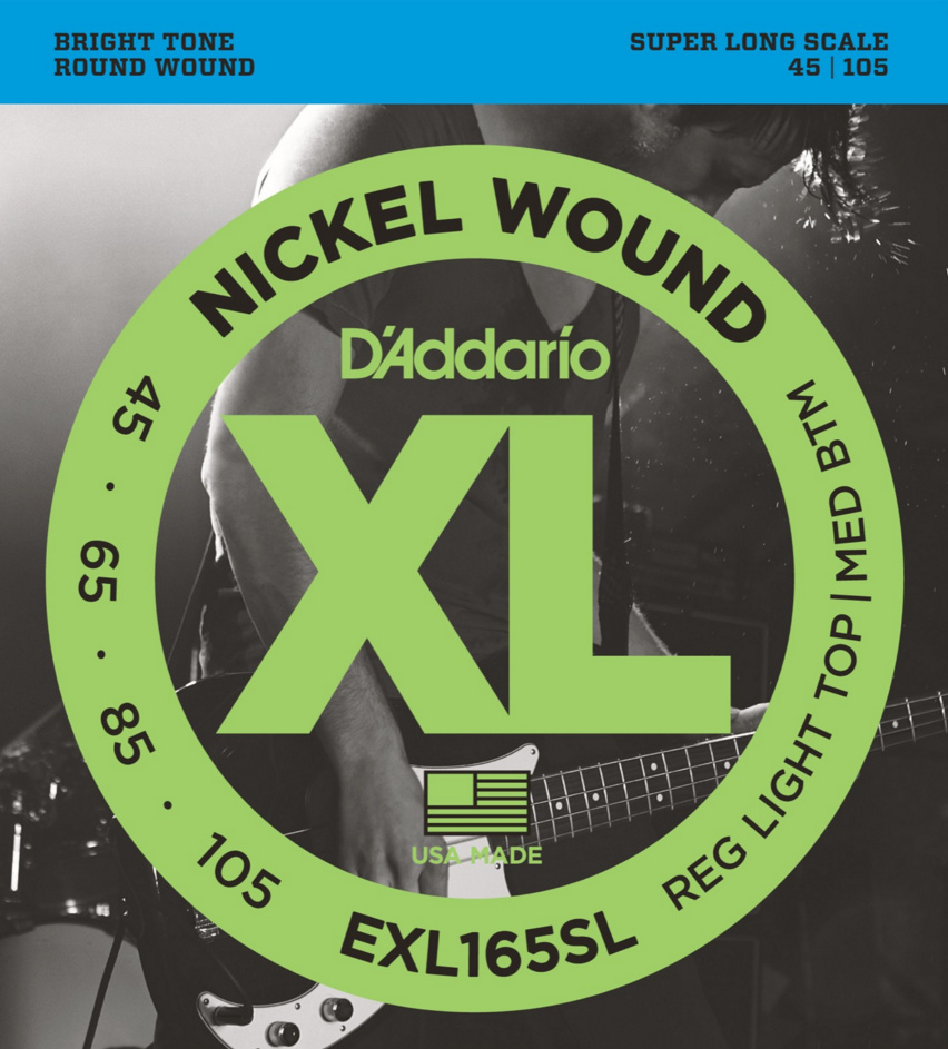 DAddario EXL165SL Bass 45-105 [Super Long Scale]