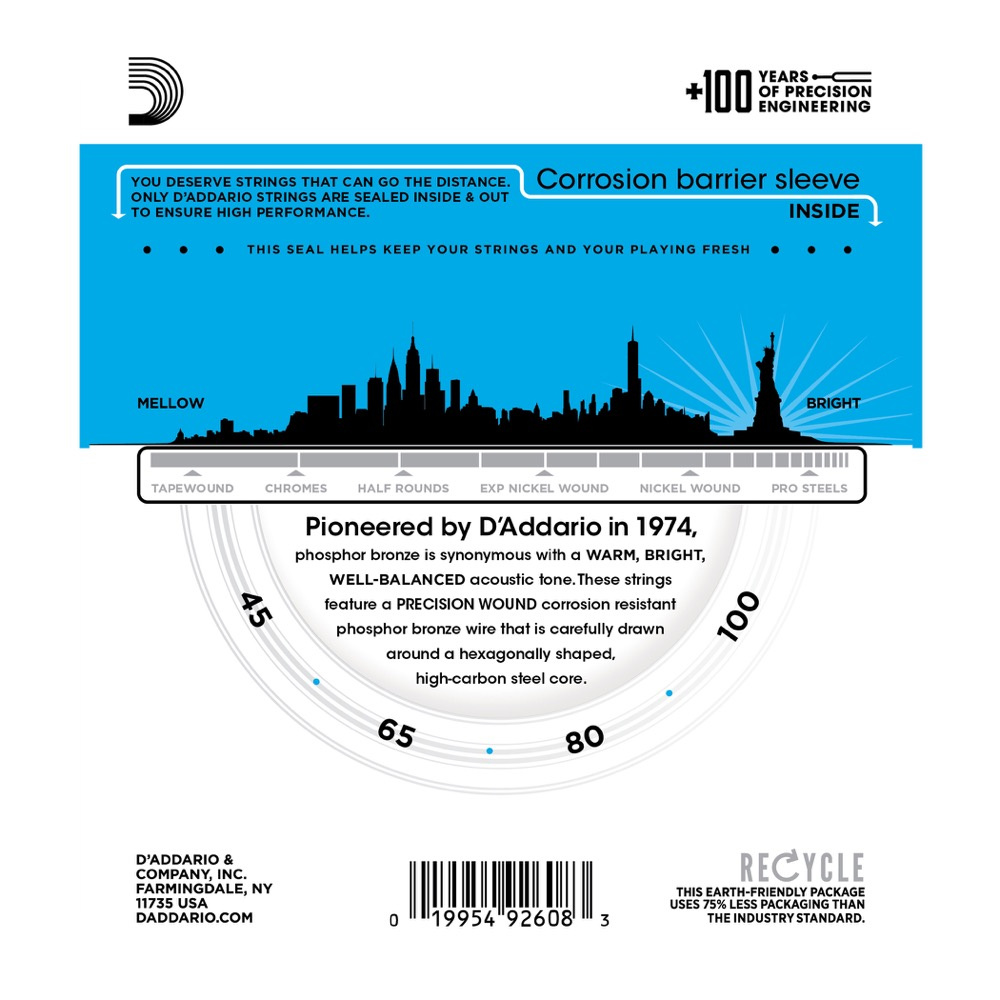 DAddario EPBB170 Acoustic Bass Strings