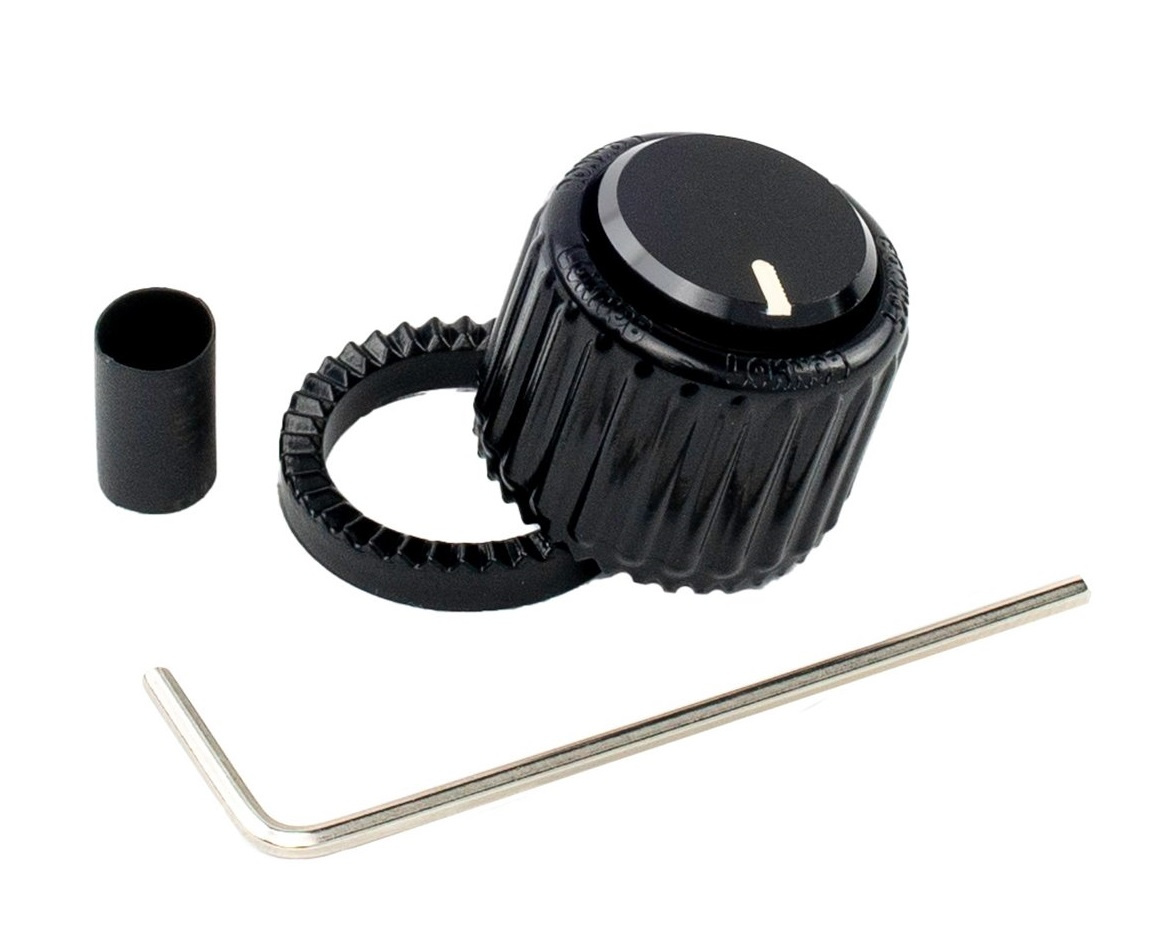 DAddario PW-LNL-01B LokNob Large Plastic - Black