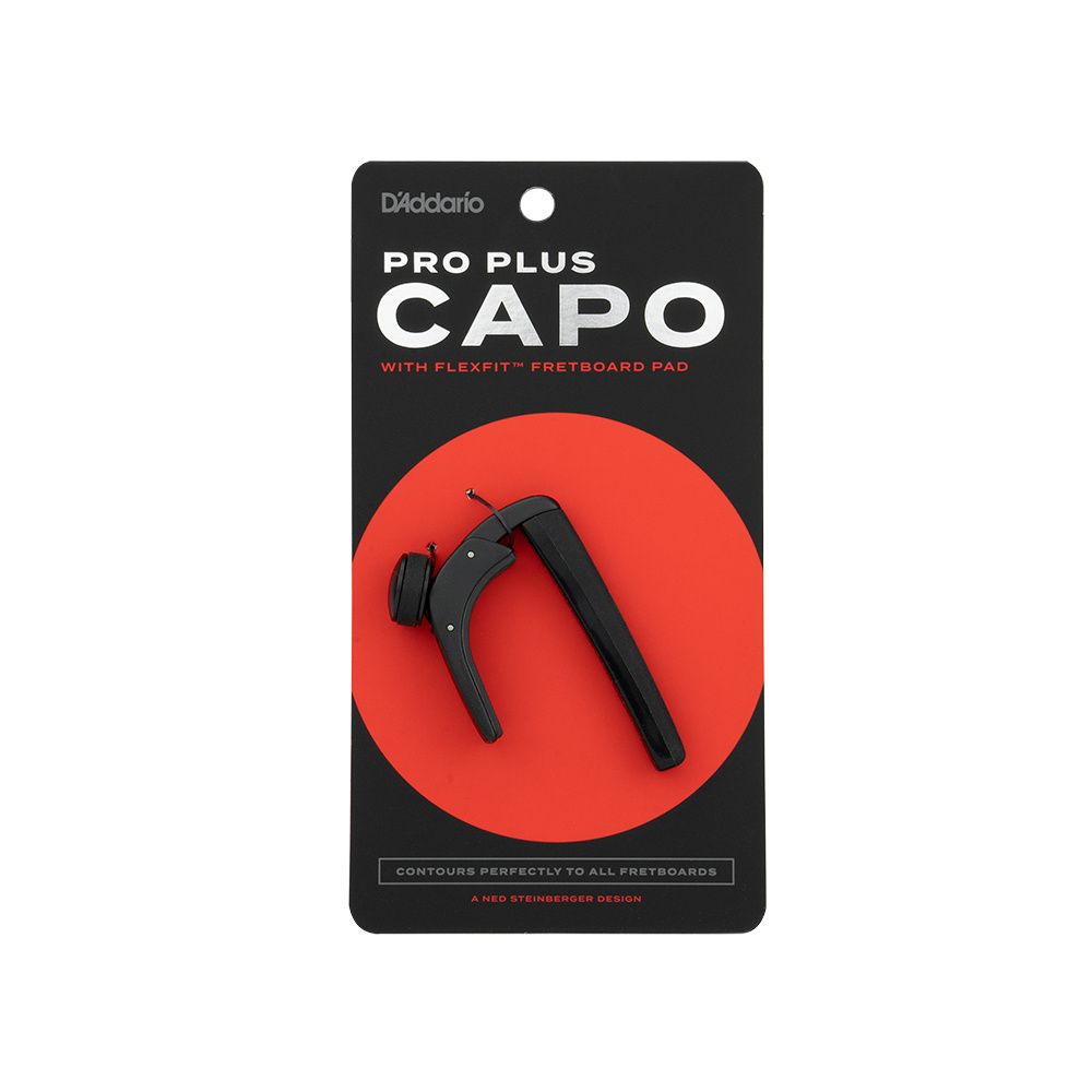 DAddario PW-CP-19 Pro Plus Capo - Black