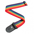 DAddario PWS111 Axelband Poly-Pro Rainbow