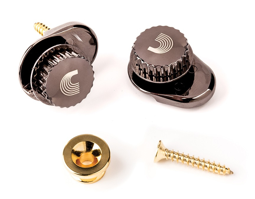DAddario PW-SLS-03 Strap Lock System - Gold
