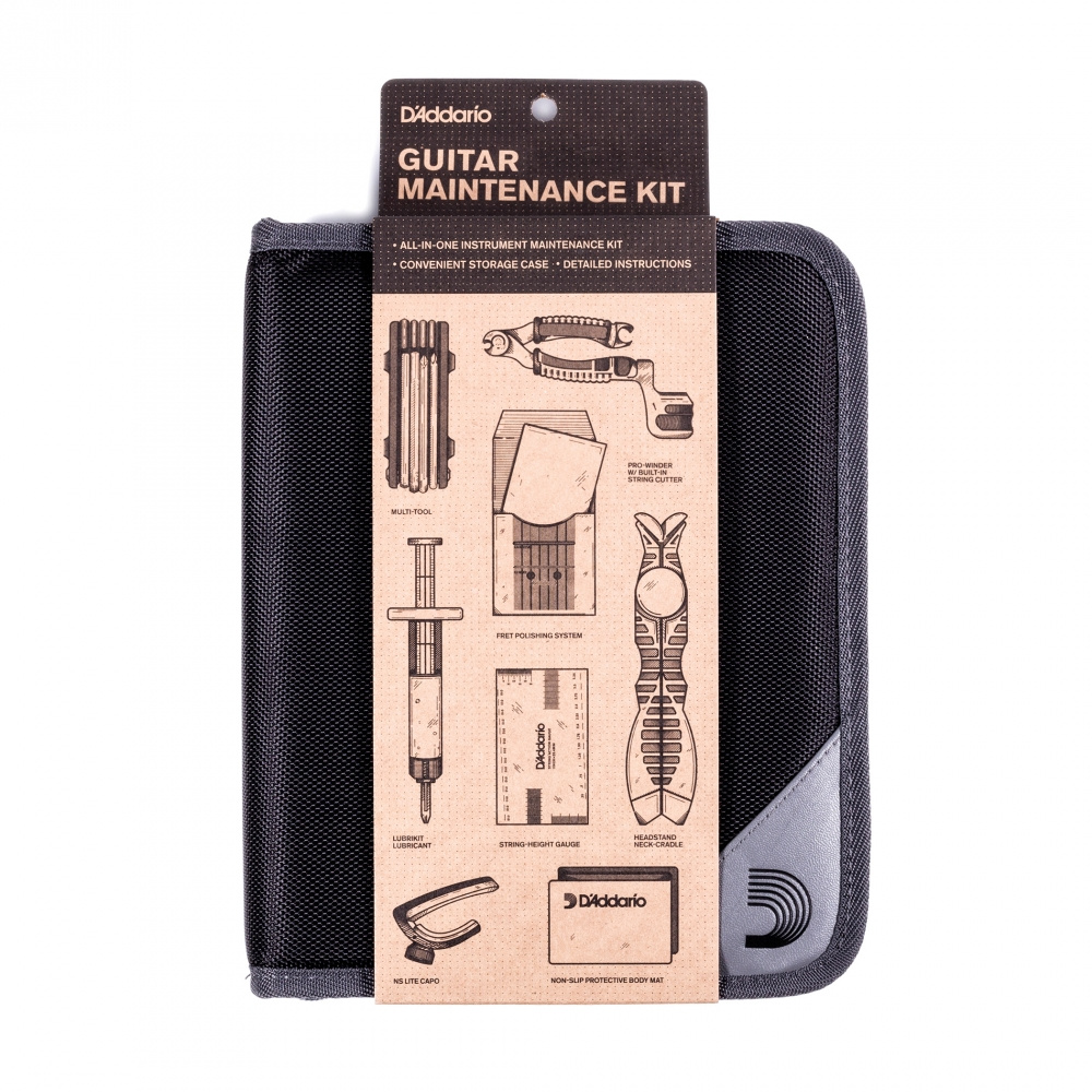 DAddario PW-EGMK-01 Premium Electric Guitar Maintenance Kit