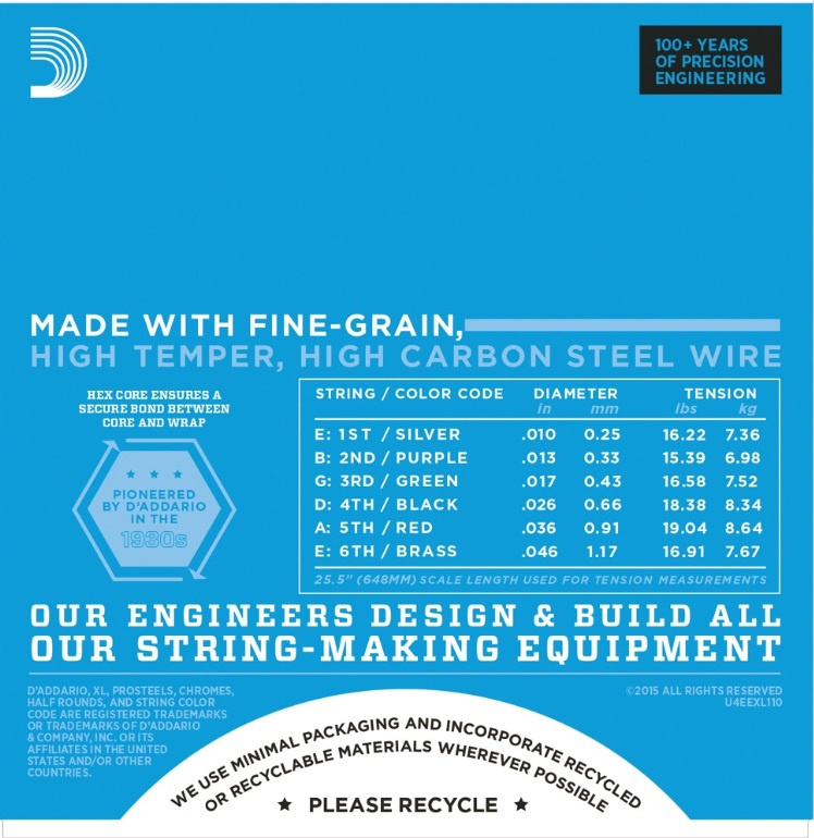 DAddario EXL110-10P 10-46 [10-pack]