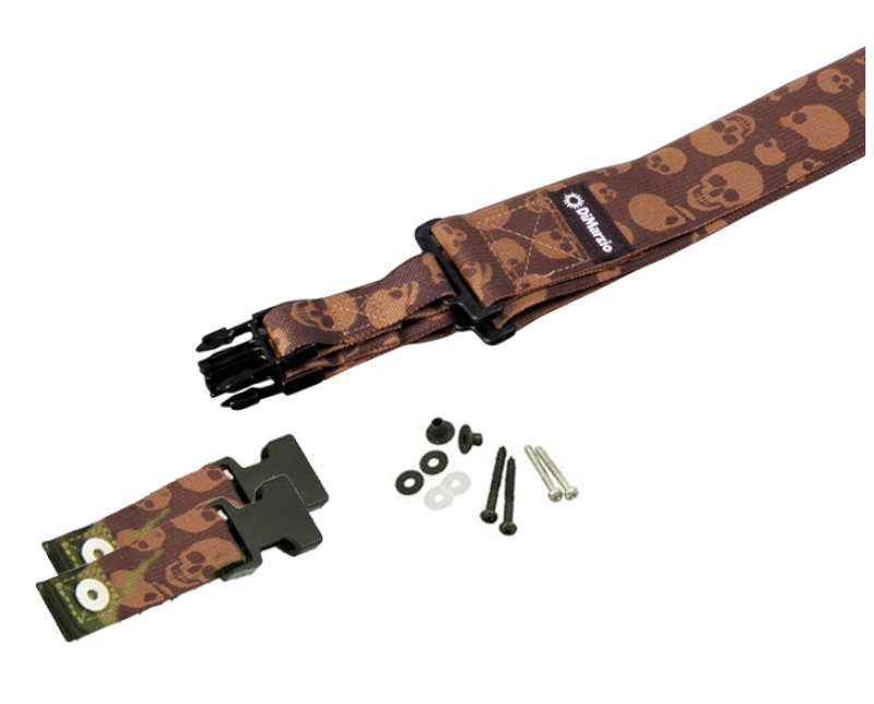 DiMarzio DD2200MGSK Cliplock Axelband - Camo Skulls